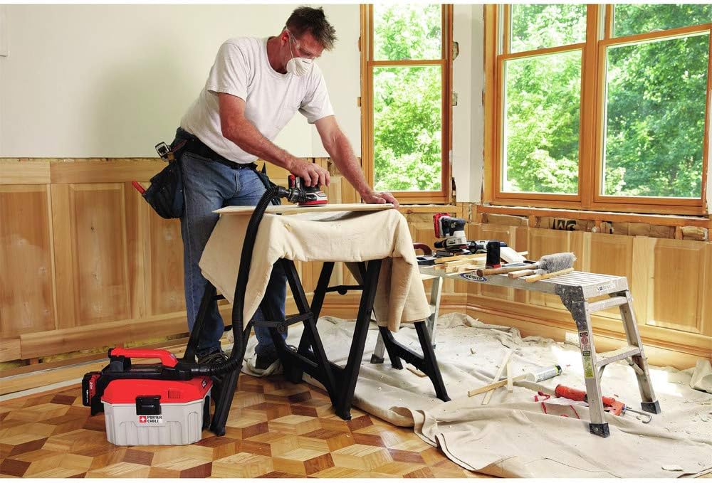 PORTER-CABLE 20V MAX* Random Orbital Sander, Cordless, 5-Inch, Tool Only (PCCW205B)