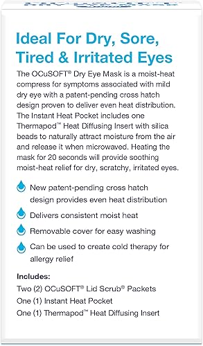 Miniatura 2 de Ocusoft Mascarilla para ojos secos Premium