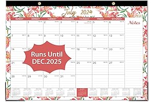 2024-2025 Desk/Wall Calendar: Ultimate Planning and Organization