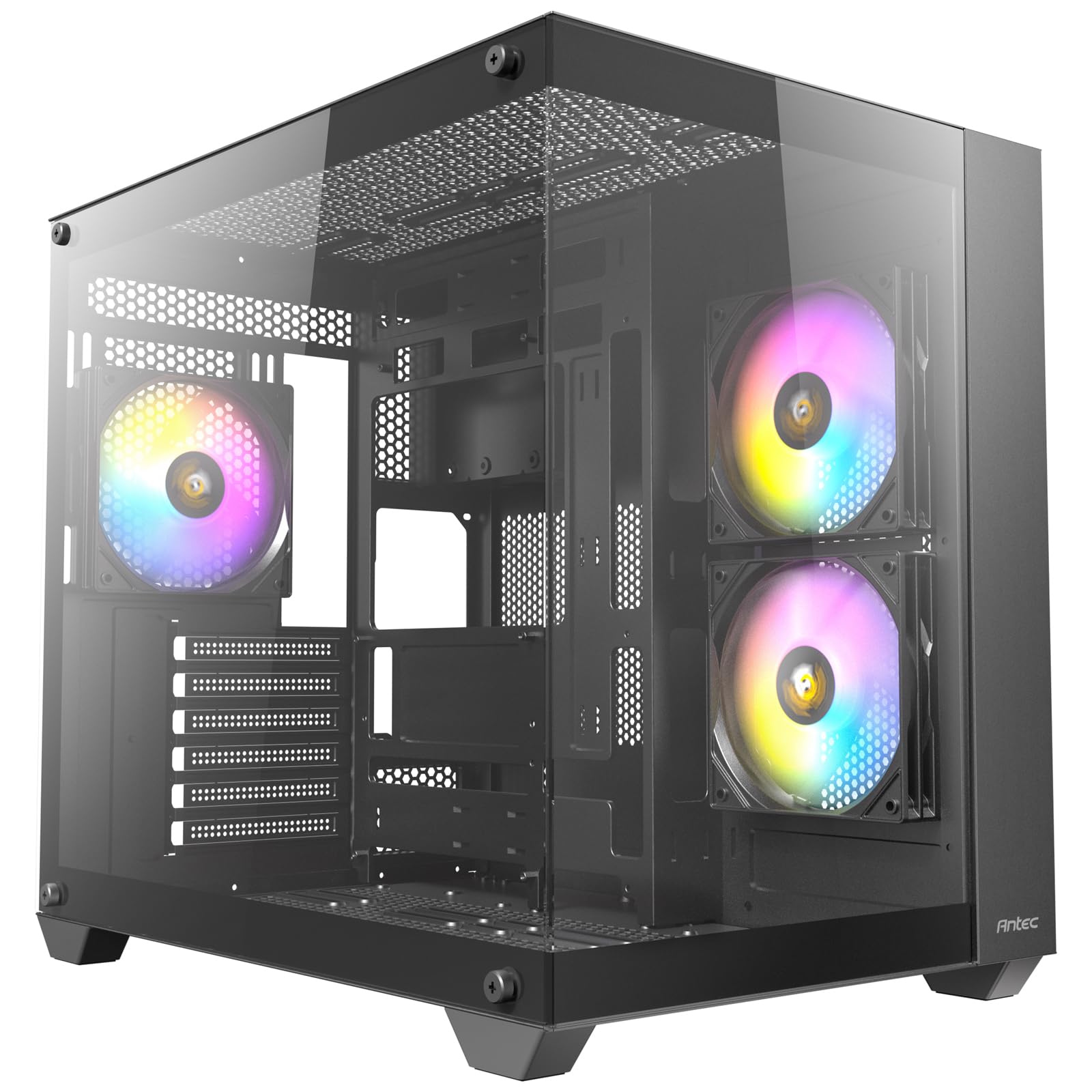 Boitier+Moyen+Tour+ATX+Antec+CX800+RGB+avec+panneaux+vitr%C3%A9s+%28Noir%29