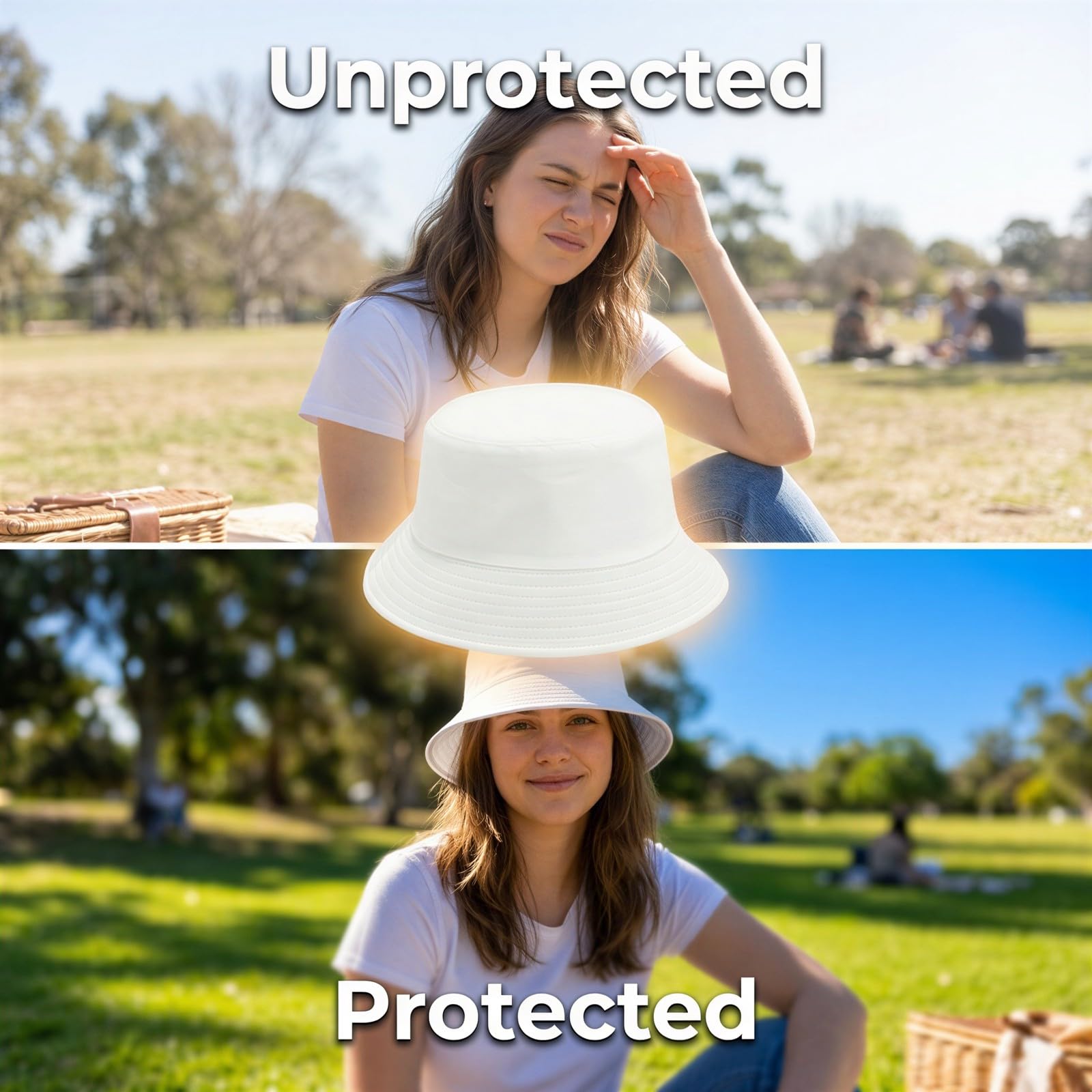 12 sombreros de pescador, unisex, de algodón, unisex, para hombres y mujeres, gorras de pesca plegables transpirables, de ala ancha, para viajes, playa, manualidades