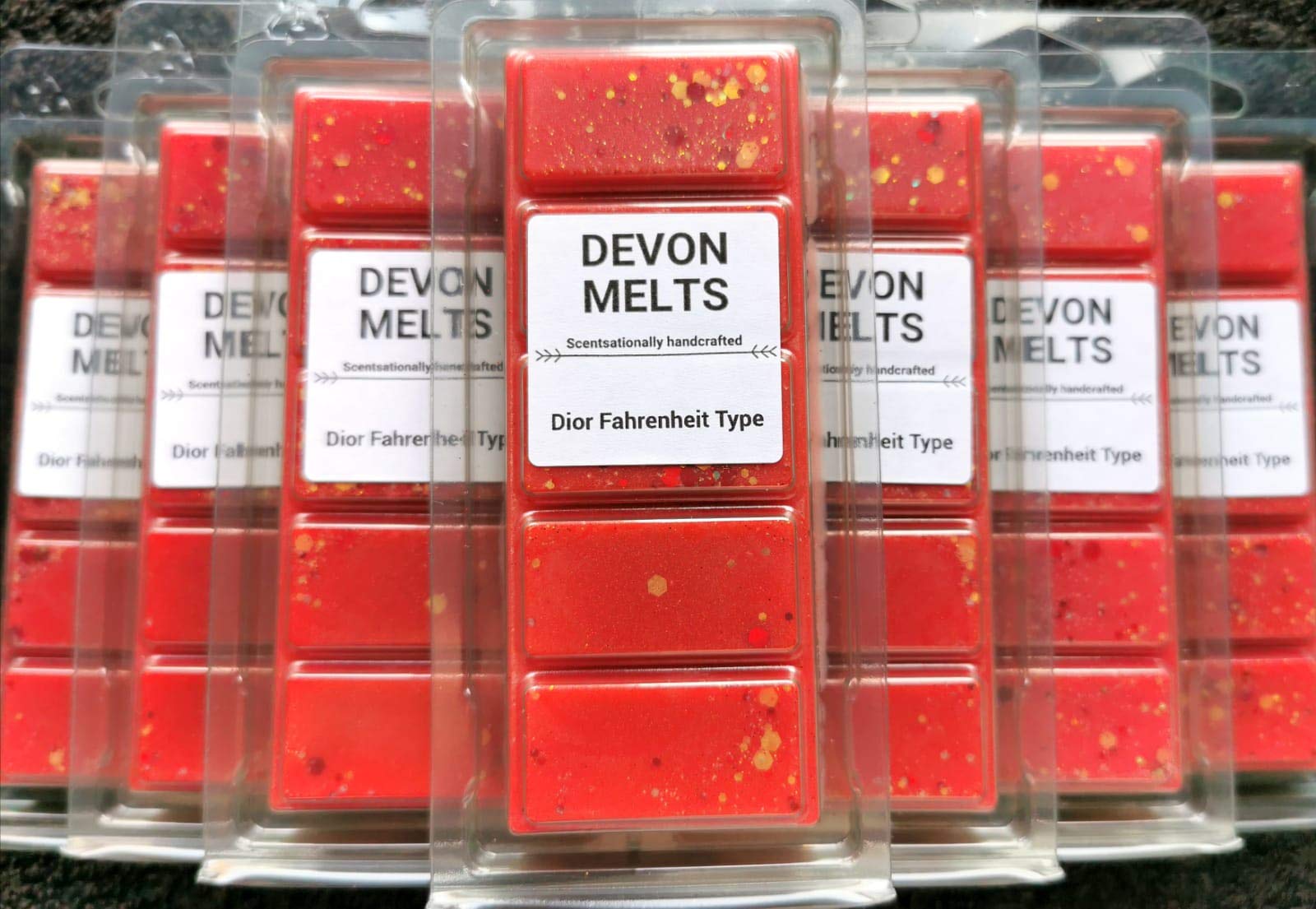 Devon MeltsDevon Melts - Fahrenheits - Highly Scented 100% Soy Wax Snapbar