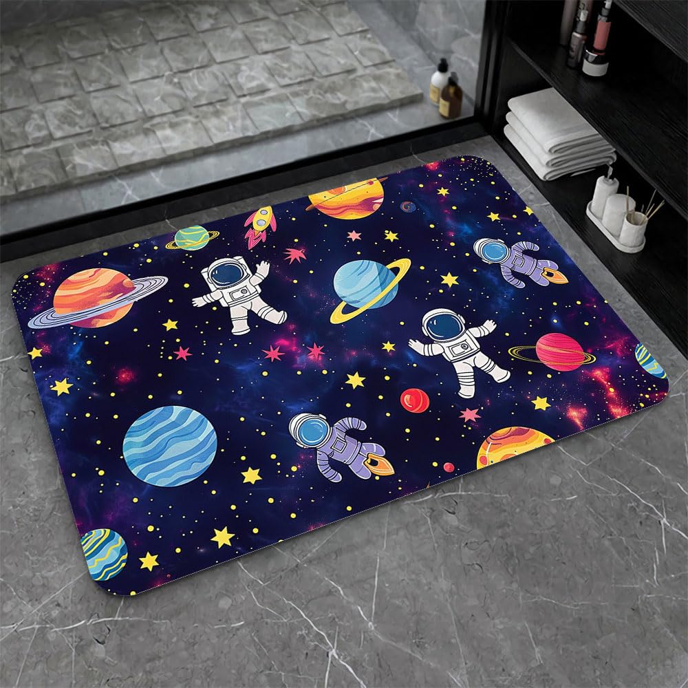 Alfombra de baño superabsorbente con secado rápido antideslizante