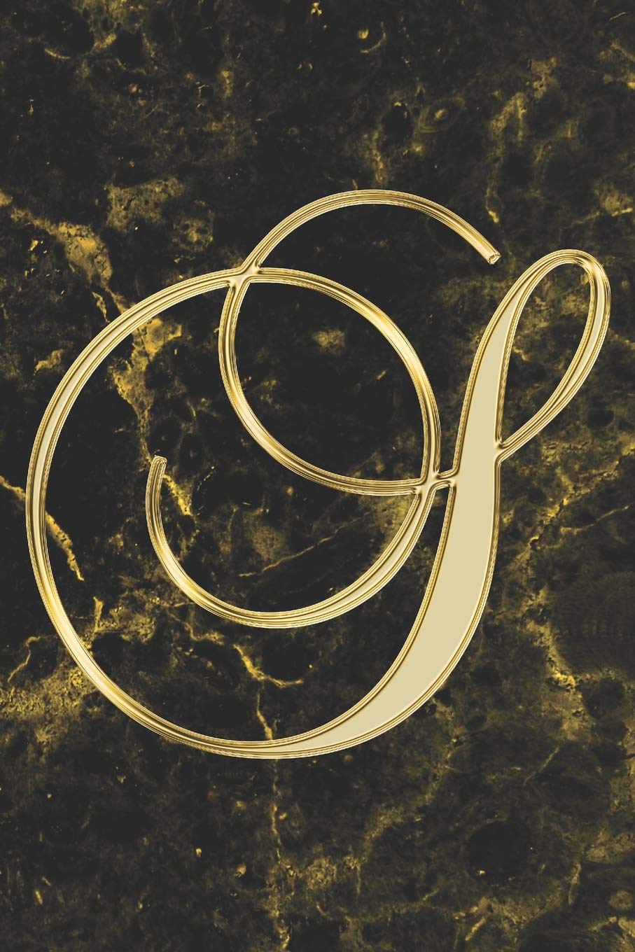 S Journal: A Monogrammed S Initial Capital Letter Notebook For Writing And Notes: Great Personalized Gift For All First, Middle, Or Last Names (Yellow