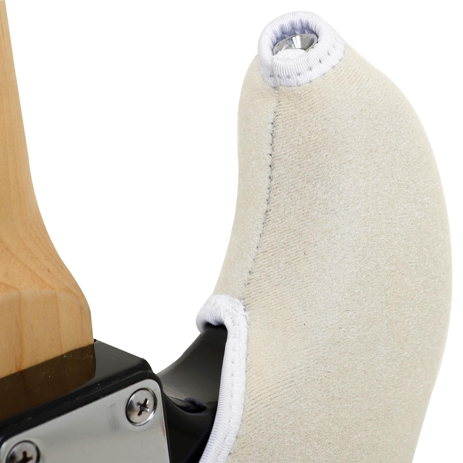 Jeffergarden Manchons de Protection du Corps de Guitare électrique, Housse de Prévention de la Poussière et des Chocs pour Guitares de la Série St 39 Pouces (Beige)