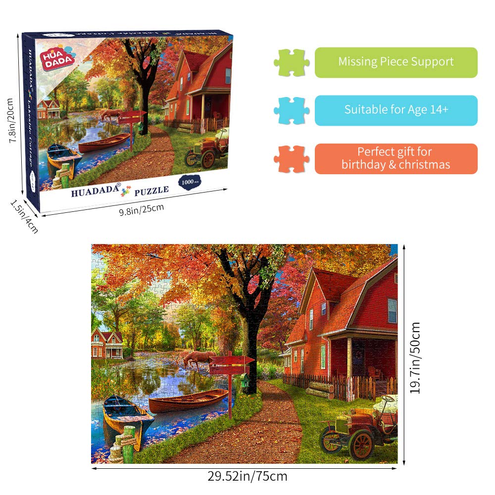 Jigsaw Puzzles for Adults 1000, Puzzles for Adults Challenging Puzzles - Image 2
