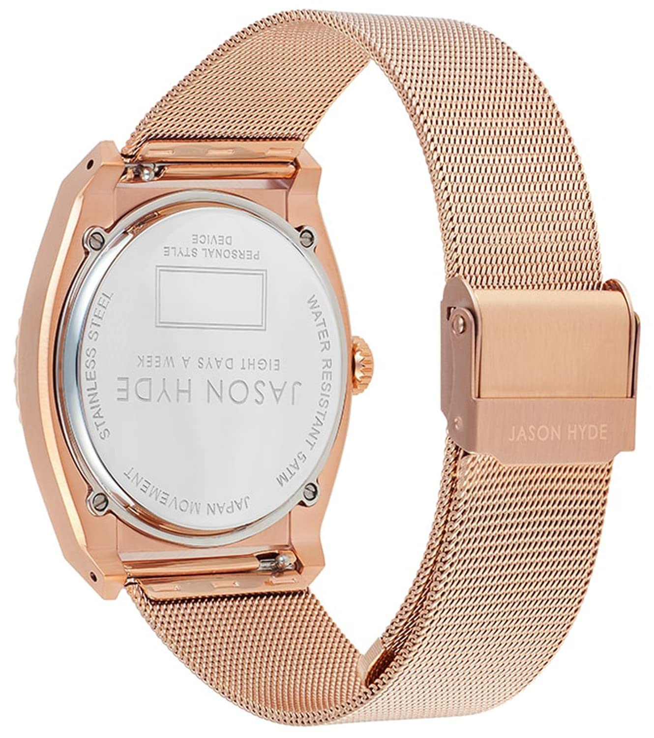 Jason Hyde eight orologio Donna Analogico Al quarzo con cinturino in Acciaio INOX JH20016