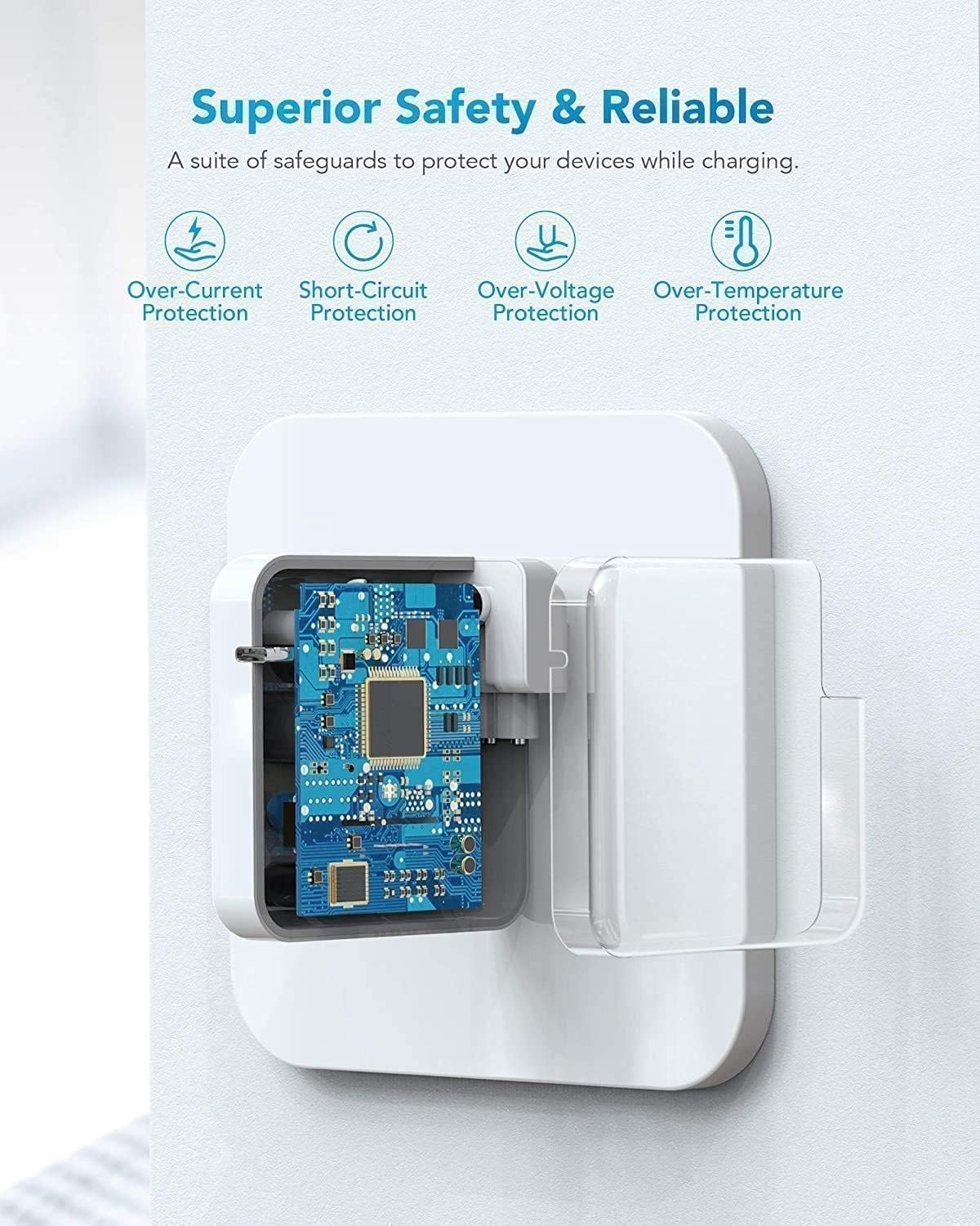 118W Mac Book Pro Charger for MacBook Pro Mac Book Air 13 14 15 16 inch 2018-2025 M1 M2 M3 M4 M5 Laptop USB C Power Adapter 6.6FT USB-C Cable Charging as Fast as Mag3,Original Quality