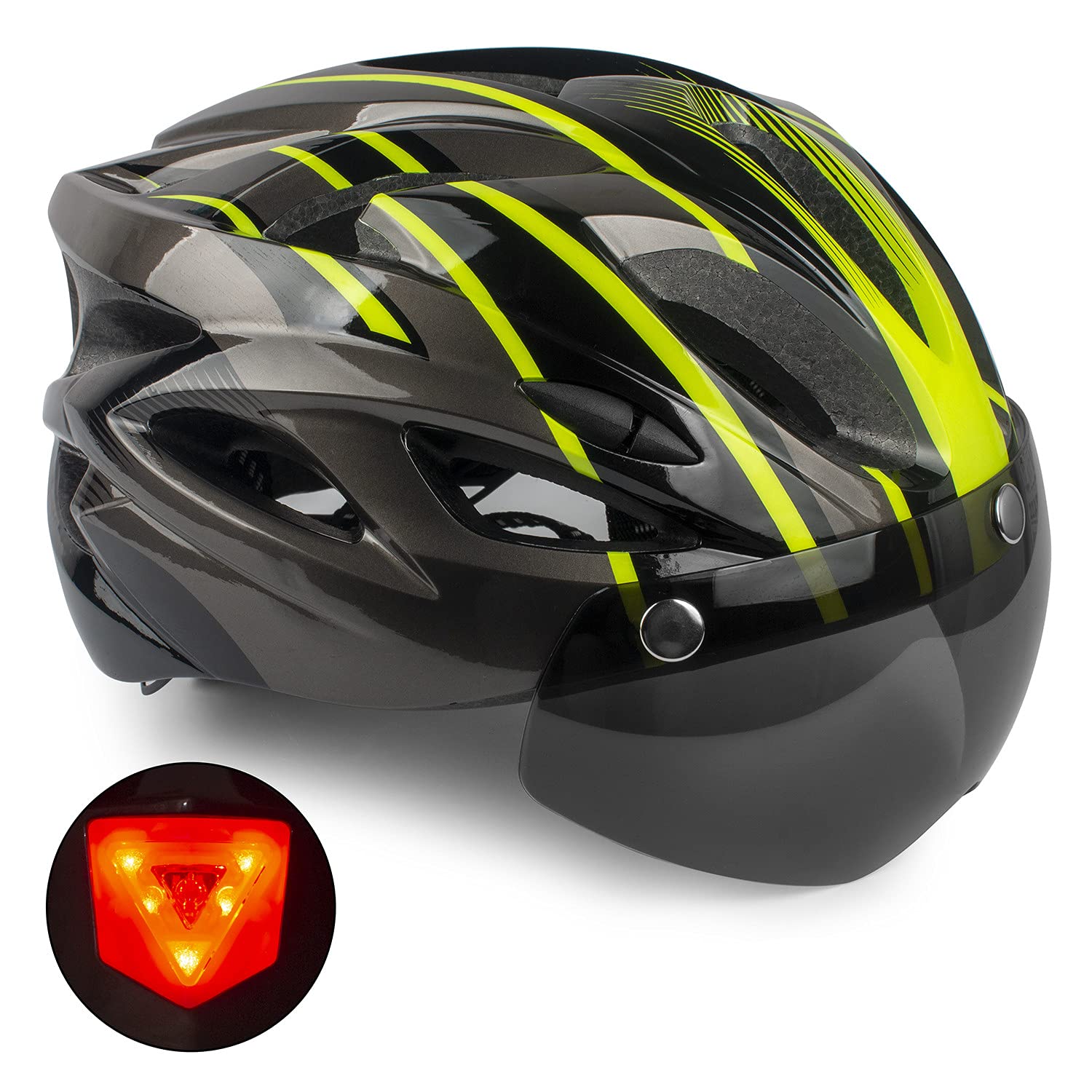 Bike Helmet Casco Da Bici Con Luci E Frecce Casco Con Frecce Casco