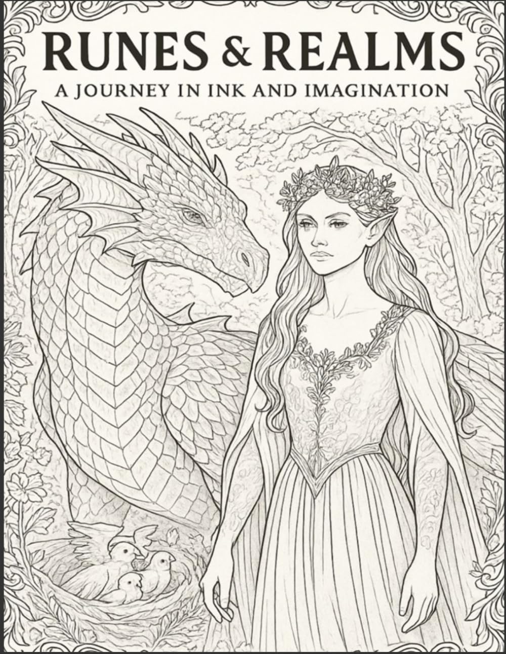 Runes & Realms: A Journey in Ink and Imagination