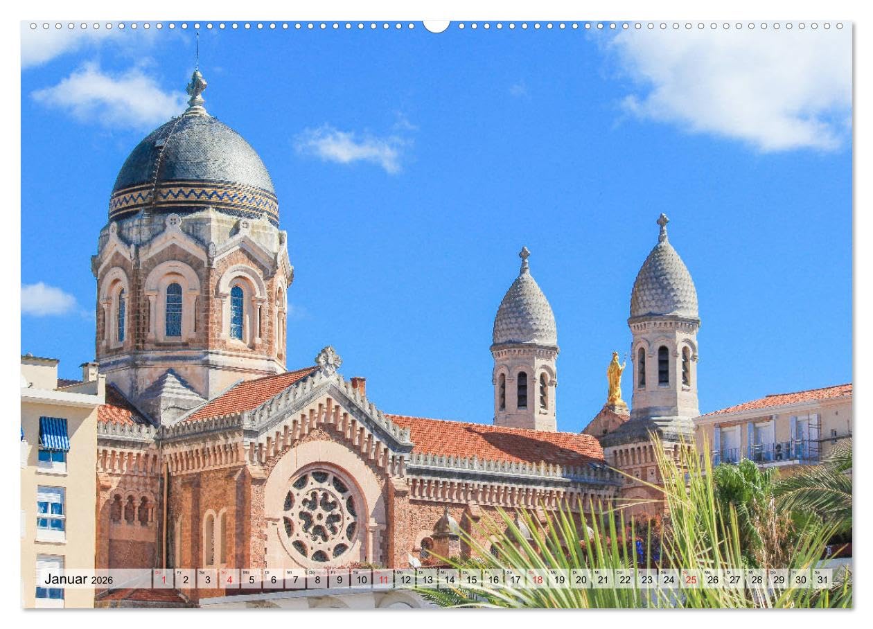 Südfrankreich - Côte d’Azur (Wandkalender 2026 DIN A2 quer), CALVENDO Monatskalender: Der Kalender nimmt Sie mit in das mediterrane Südfrankreich, die Côte d'Azur. (CALVENDO Orte)