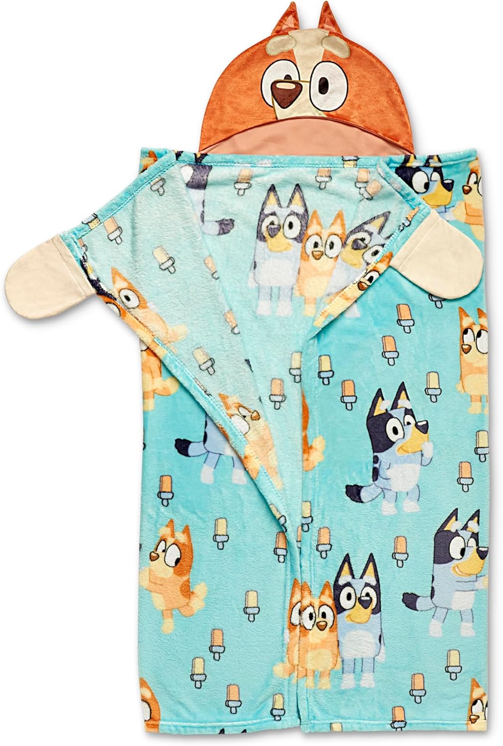 Northwest Character Hooded Throw Blanket, Cozy and Lightweight, 40x50 inches