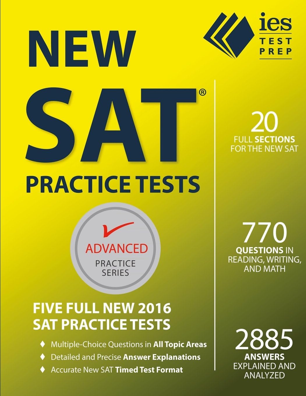 New SAT Practice Tests Paperback – May 14, 2016