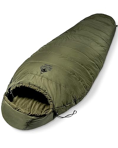 OneTigris Bushcrafter’s Sleeping Bags, Mummy Sleeping Bag for Camping Hiking Backpacking, Survival Gear