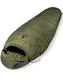 Bushcrafter’s Sleeping Bags, Mummy Sleeping Bag for Camping Hiking Backpacking, Survival Gear