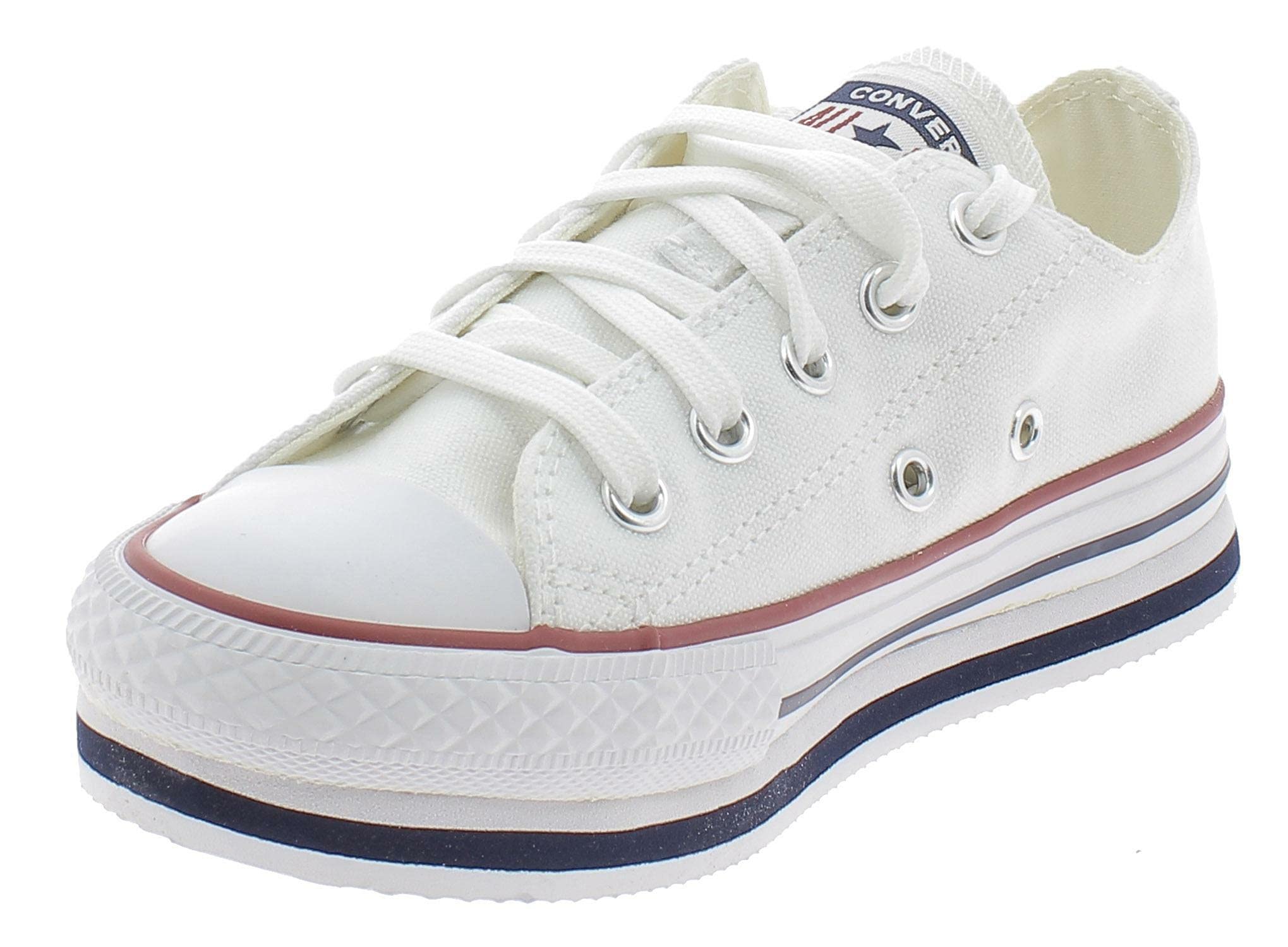 Converse CHUCK TAYLOR ALL STAR PLATFORM EVA OX ZAPATOS DEPORTIVOS PARA NINA BLANCO 668028C