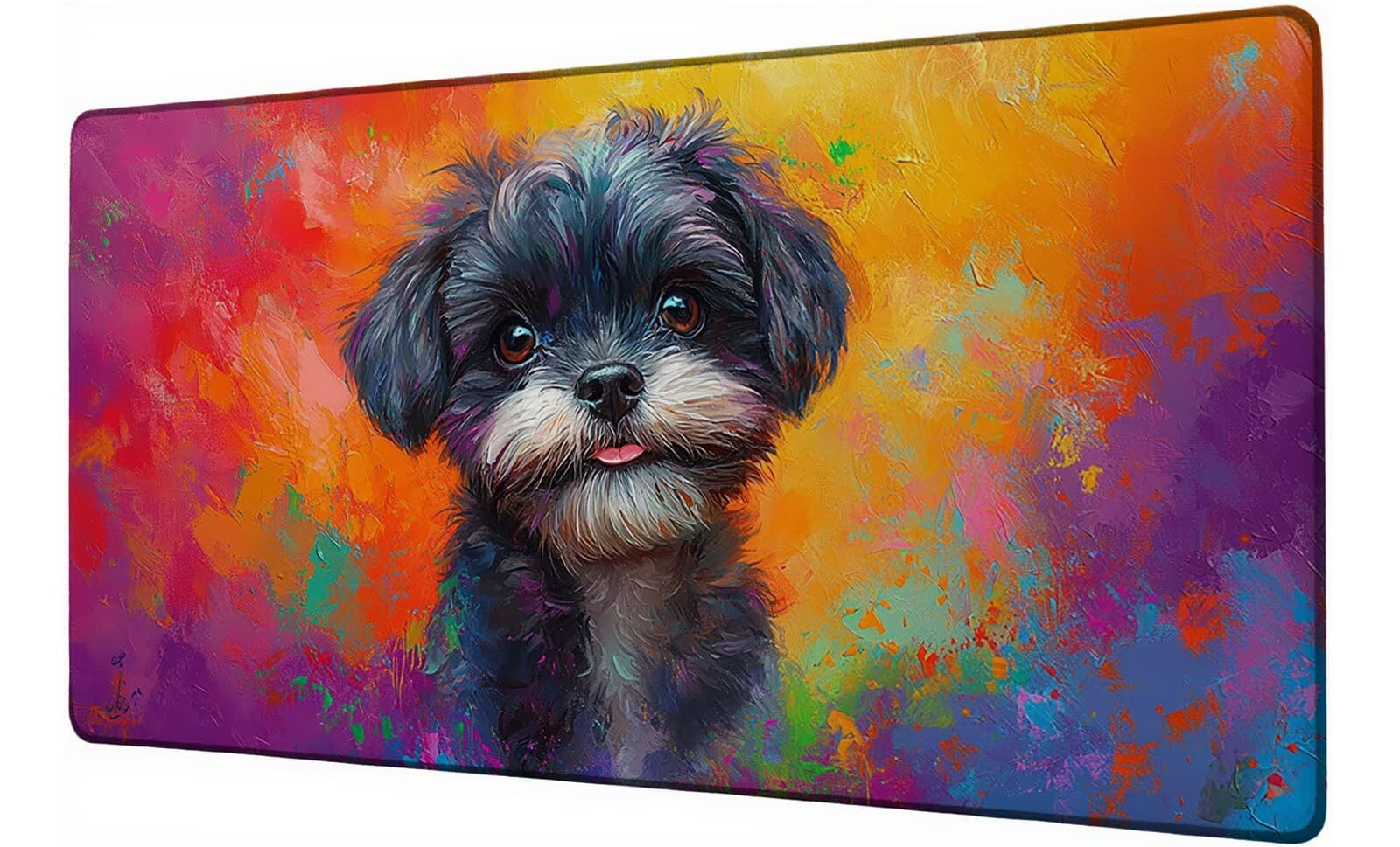 Podkładka pod mysz XXL 1200x600 mm kolorowa podkładka pod mysz dla graczy duża podkładka pod mysz biurową akcesoria dla psów z antypoślizgową podstawą wodoodporna podkładka pod mysz podkład, do nauki