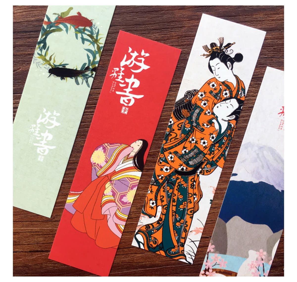 ヴィンテージブックマーク PengtoMeng 30 marcadores de livro vintage estilo japonês (pintura