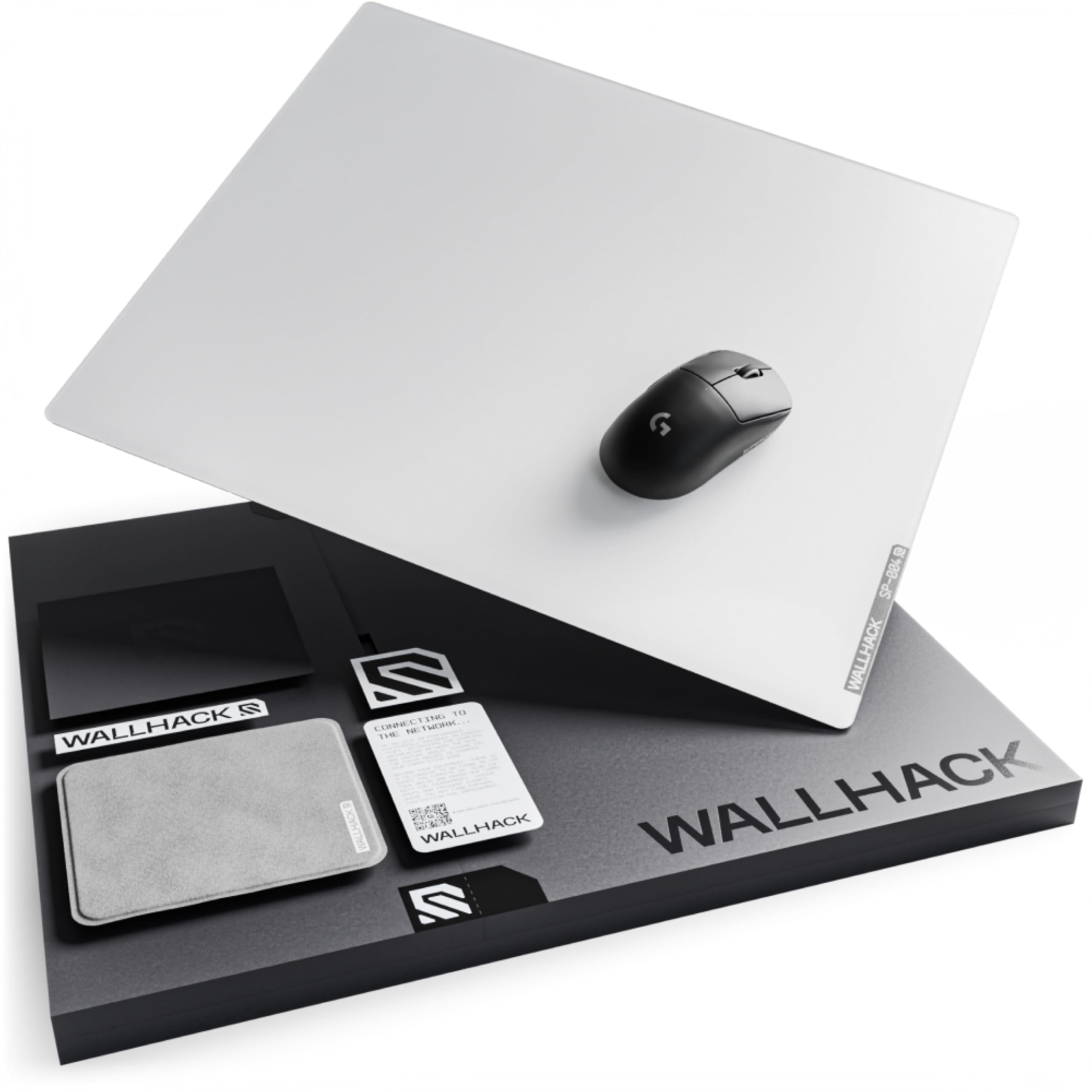 Wallhack SP-004 Glass Gaming Mouse Pad - Pro-Esport Mouse Pad with