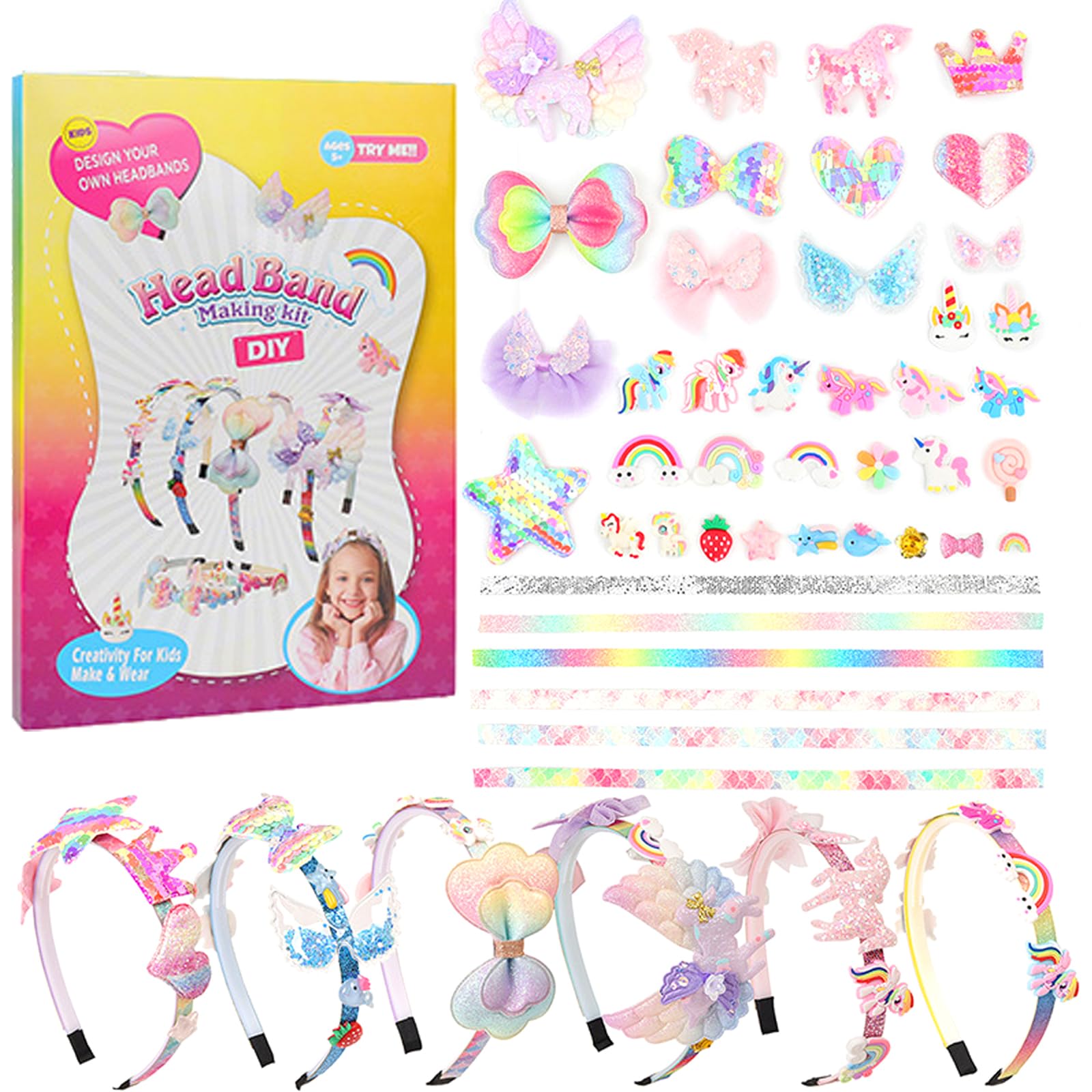 Magic Unicorn DIY Headband Kit