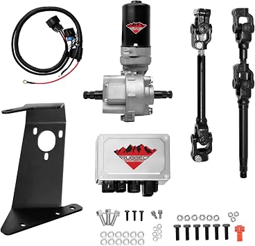 Rugged Front Electric Power Steering Kit for Polaris RZR 900, Is A Bolt on System, Steers Easily & Gets Rid of Wheel Jerk/Bump Steer When Navigating Rough Terrains See Fitment Details in Description