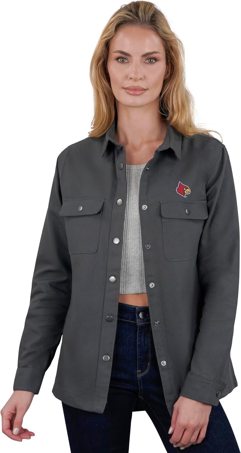 Vantage Apparel Women's Canvas Flannel-lined Flap Patch Pocket Jacket