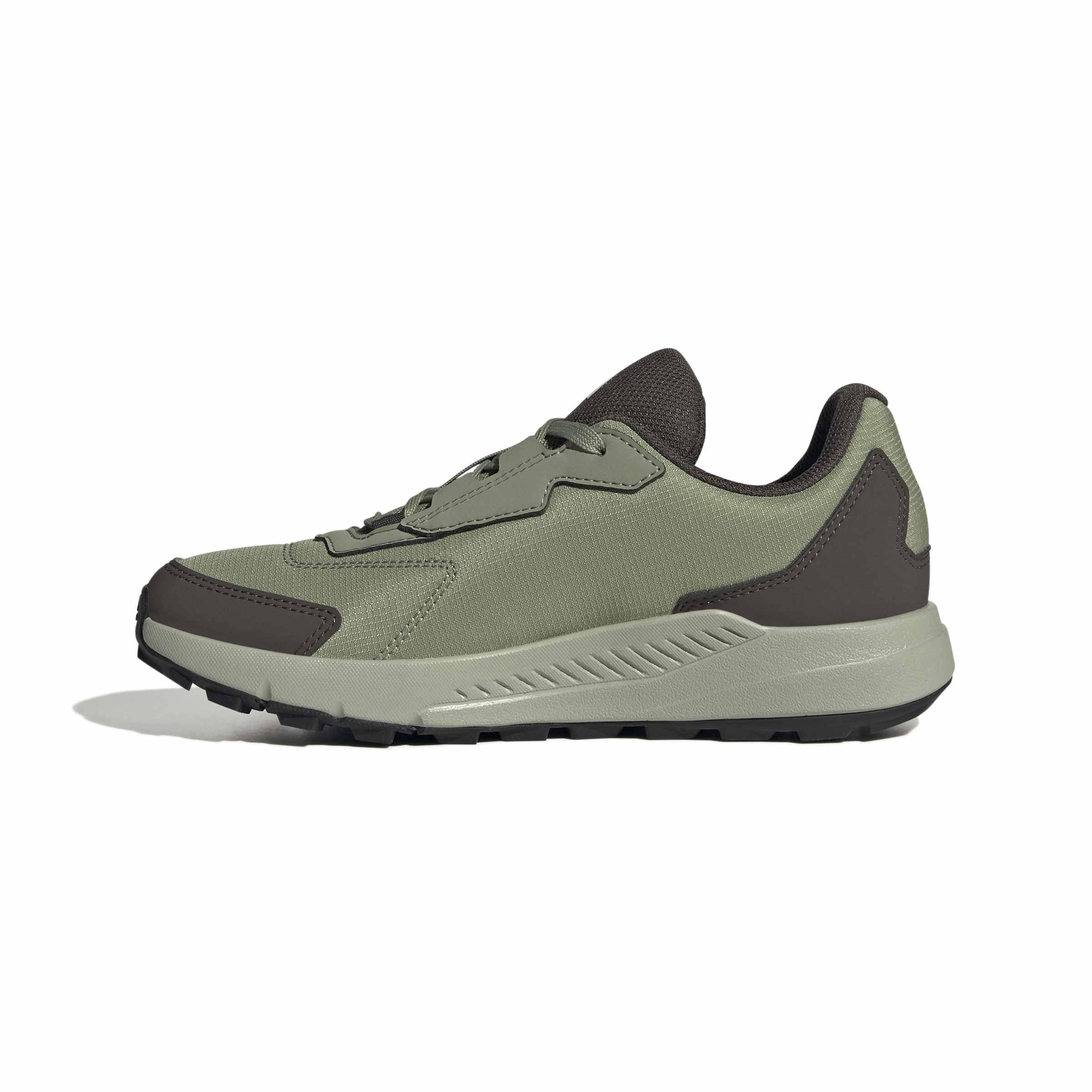 adidas Uniseks - dzieci Terrex Anylander Junior Hiking Shoes, tent green/halo green/shadow olive, 37 1/3 EU