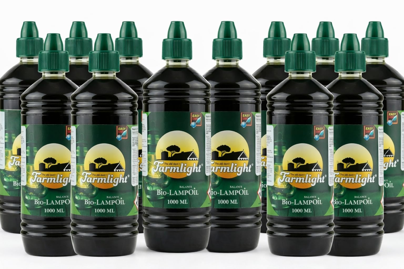 Aceite biológico para lámparas, antorchas, quemadores y linternas, cera líquida inodora, transparente, antimosquitos (12 L)