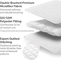 Vista 3 de Southshore Fine Living, Inc. Juego de edredón individual XL, colcha de microfibra acolchada, juego de edredón individual con funda de almohada, ropa