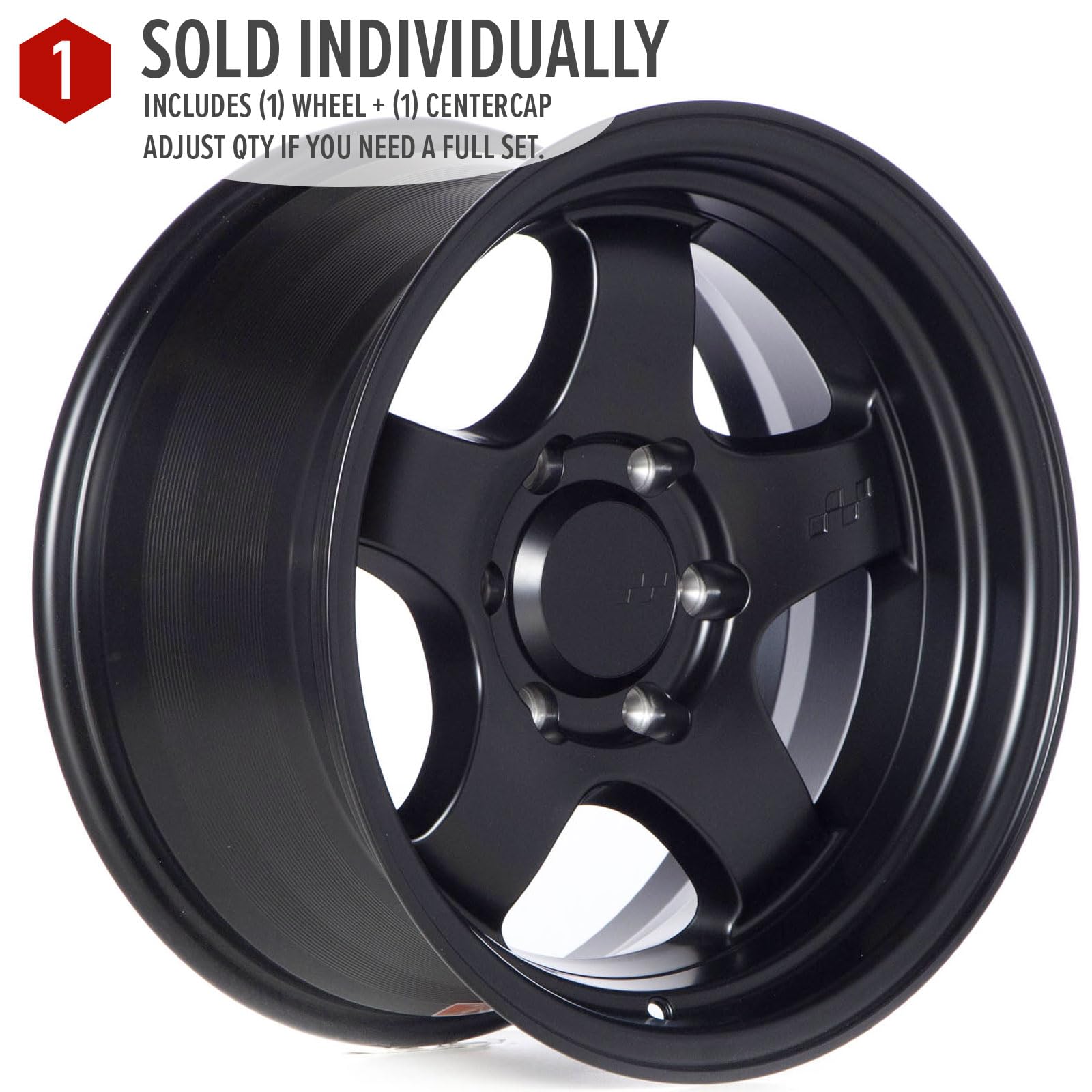 Amazon.com: Circuit Offroad Hayford 17 Inch Wheels Flat