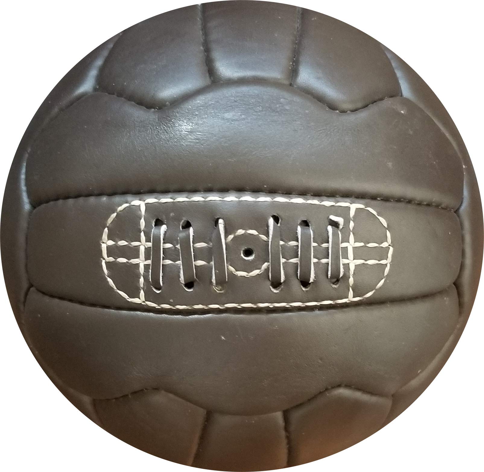 NTF Vintage 1966 Soccer Ball - Dark Brown by Devlin Sport Design