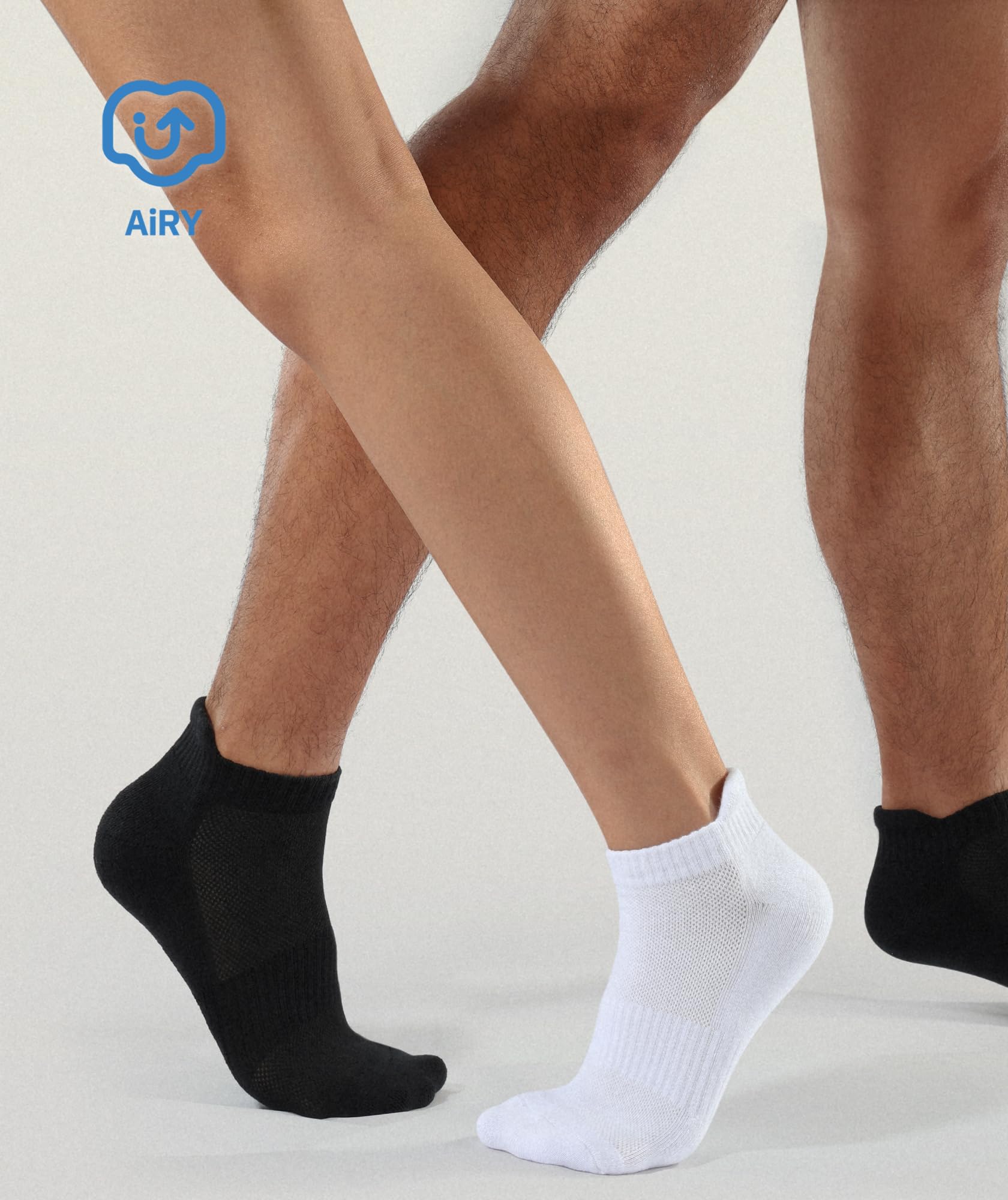 CLOSEMATE 6 Pares Calcetines Deporte Tobilleros Hombre Mujer Algodón Transpirable Compresión Low Cut Running