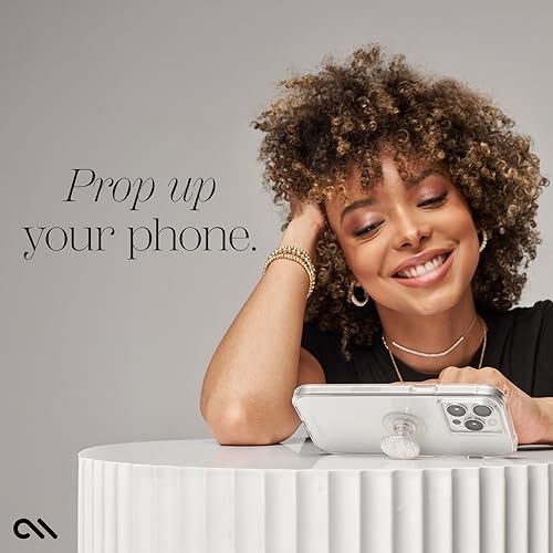 Miniatura 5 de Case-Mate - MINIS - Sujetador para teléfono - Soporte - Pedestal - Extraíble - Negro, Negro Cristal, Champagne Crystal, Fiesta de jardín azul,