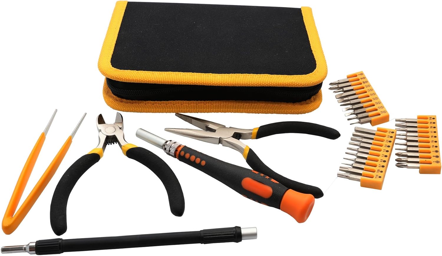 Syba 35 Piece Multi-Purpose Precision Screwdriver Set in a Zipper Organized Case (SY-ACC65048)