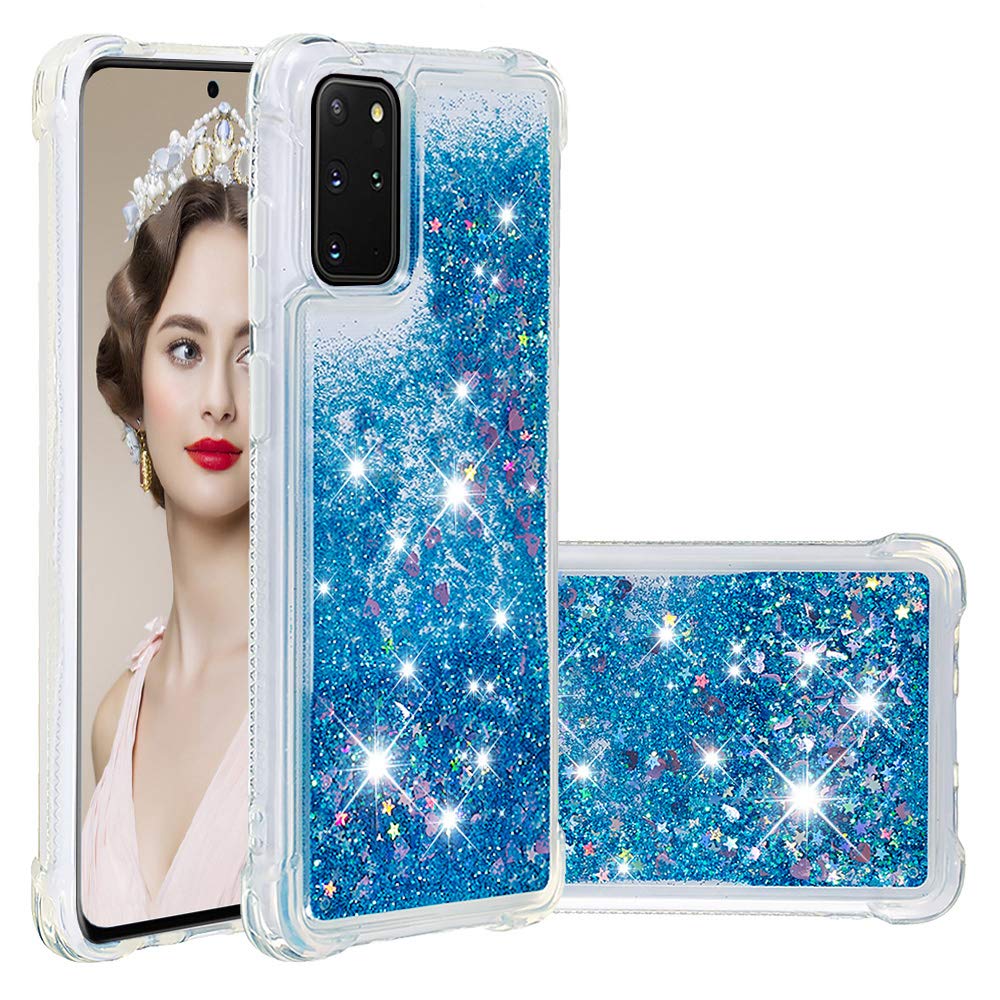 Kbiko Zxl For Samsung Galaxy S20 Plus Case Liquid Glitter