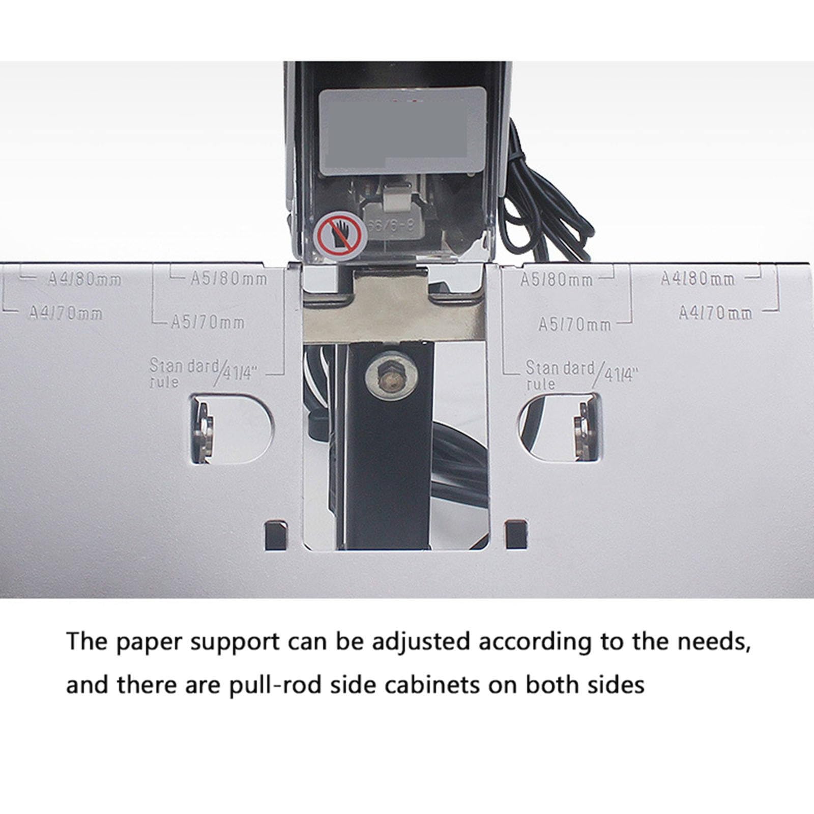 Cucitrice elettrica 110V/220V Cucitrice automatica rapida Cucitrice piatta per impieghi gravosi Macchina per rilegatura di libri 2-30 fogli