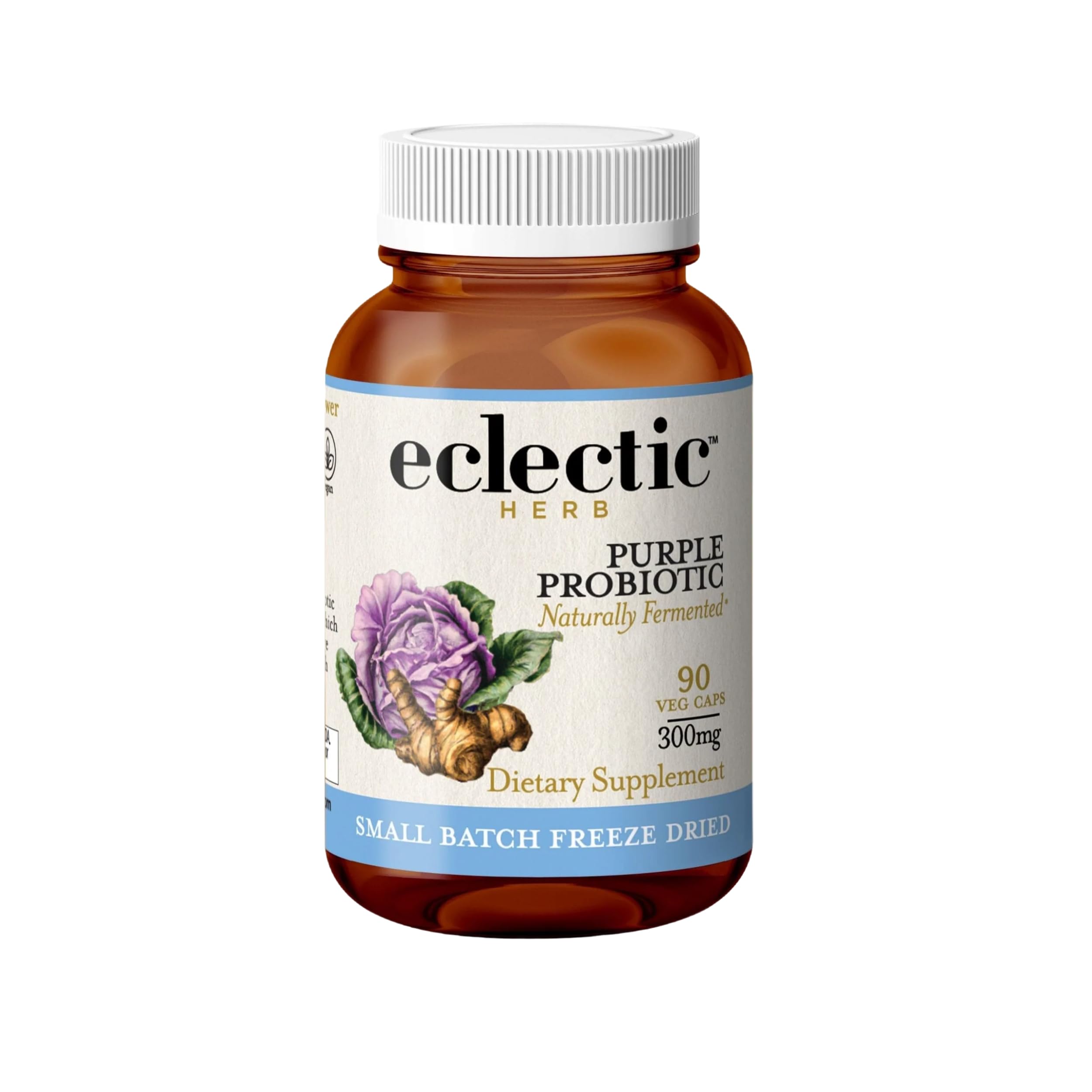 Amazon.com: Eclectic Herb - Purple Probiotic Capsules | Digestive