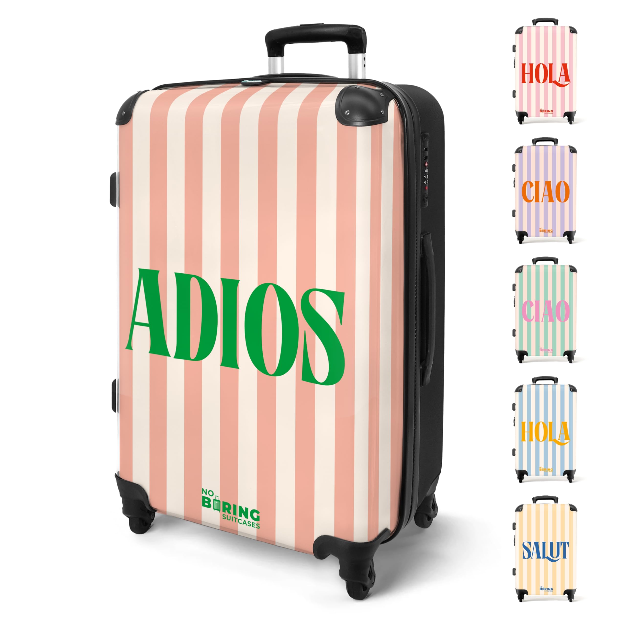 Grande valise rigide de 67cm premium en taille M de 72L - 8