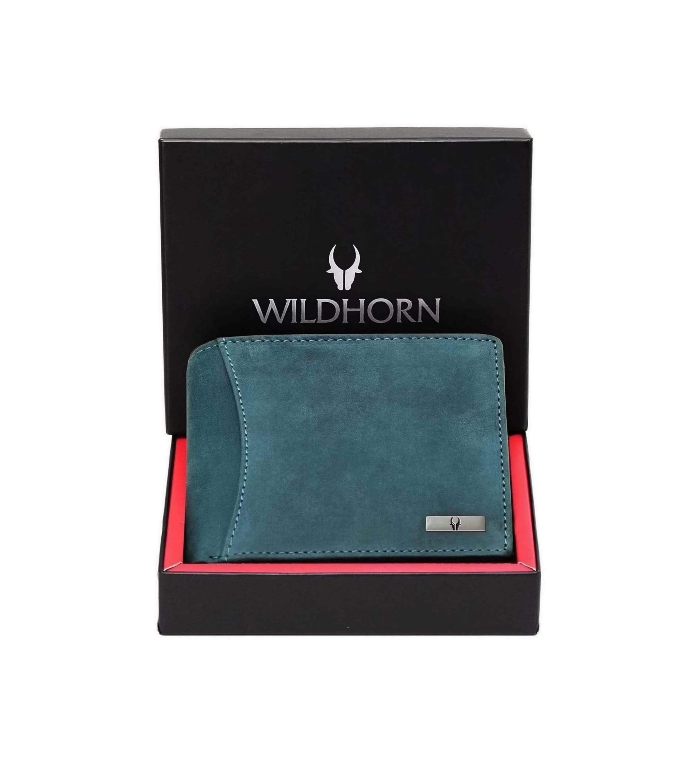 WildHorn unisex-adult Leather Wallet for Men Bi-Fold Wallet
