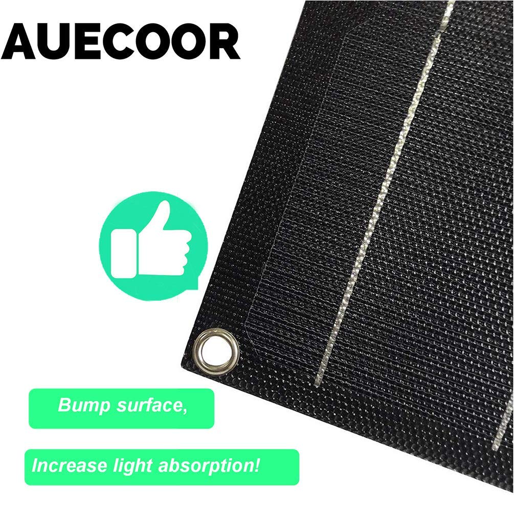400 watt Pannello Solare Flessibile 12V Monocristallino Bendable Pannelli Solari Caricatore Off-Grid per RV Barca Cabina Van Car (400W)