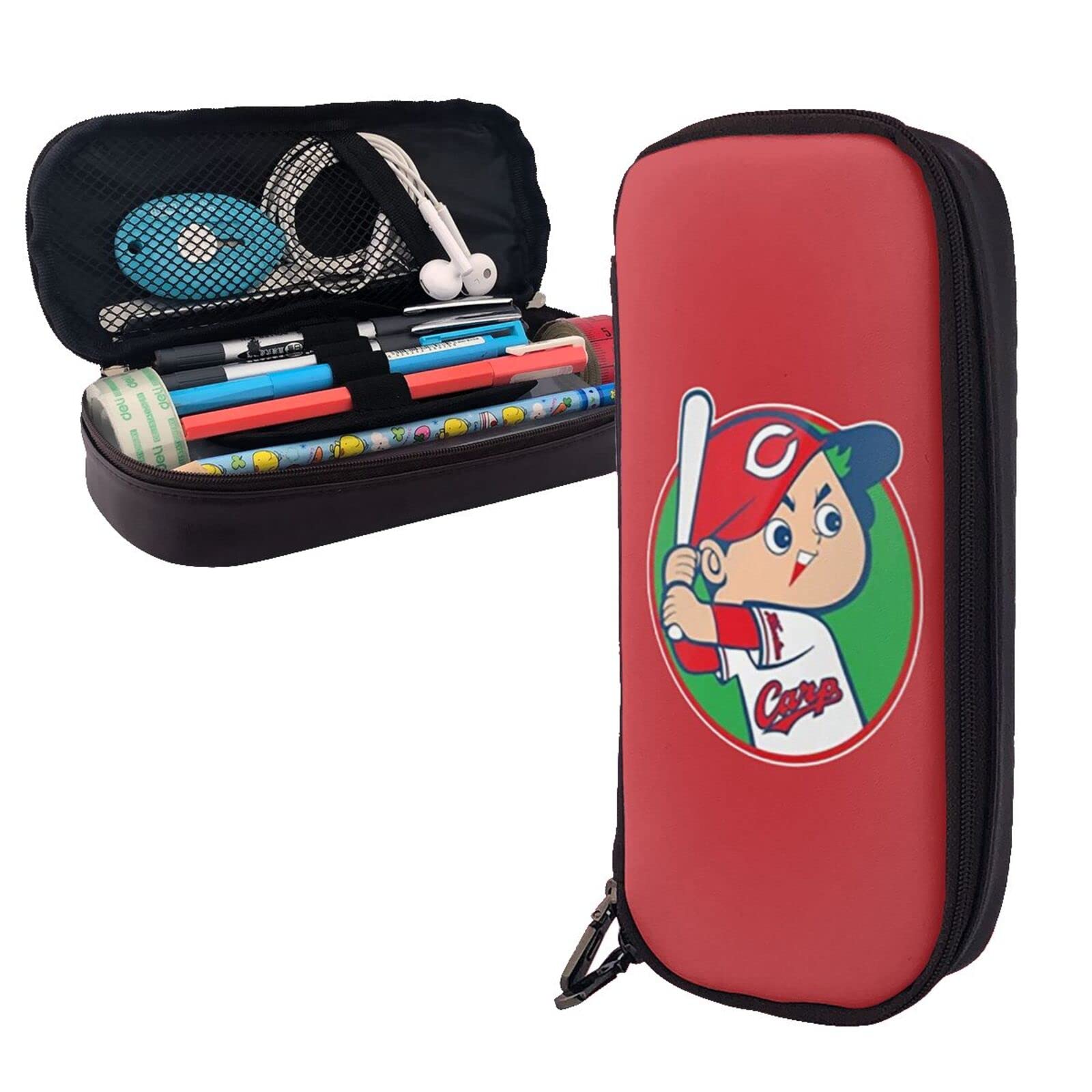 Amazon.co.jp: ペンケース 広島東洋カープ 野球チーム 応援 多機能