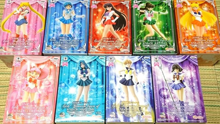 セーラームーンガールズメモリーズフィギュアセット