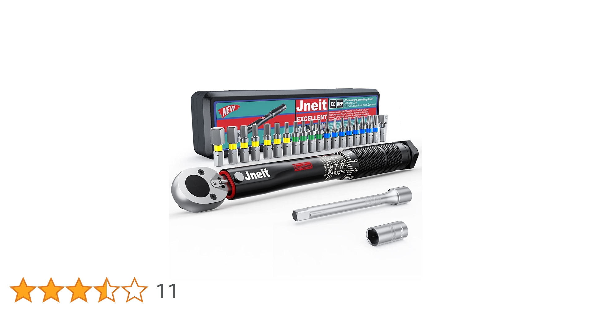 めめっち Amazon | Jneit トルクレンチ 自転車用 差込角 (1/4 インチ) 2~24 Nm