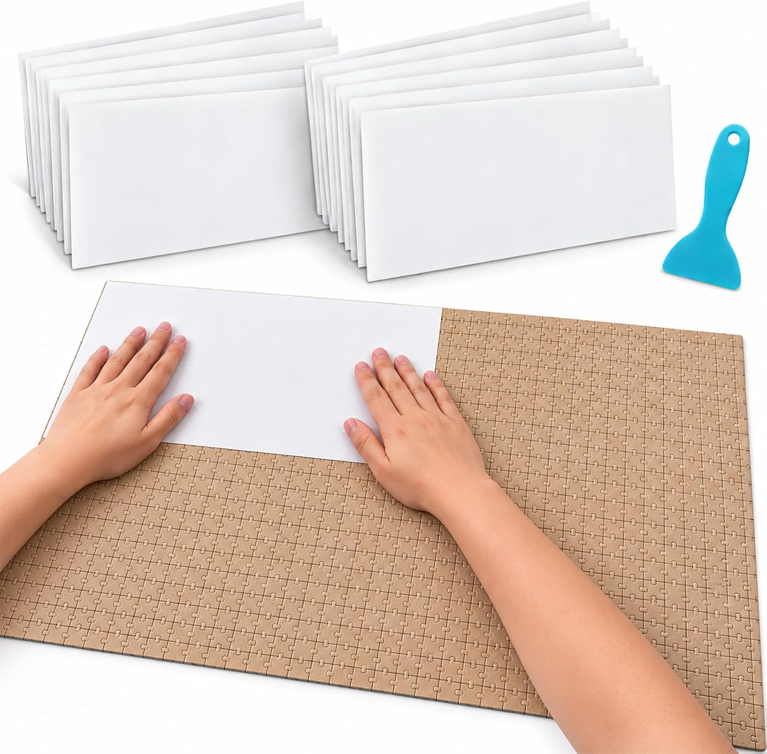 Amazon.com: [12 Pcs] Puzzle Saver Sheets for 1000-2000 Pieces, Puzzle ...