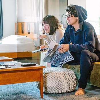 Amazon | [もちはだ] ルームウェア WANPI S ネイビー レディース 部屋