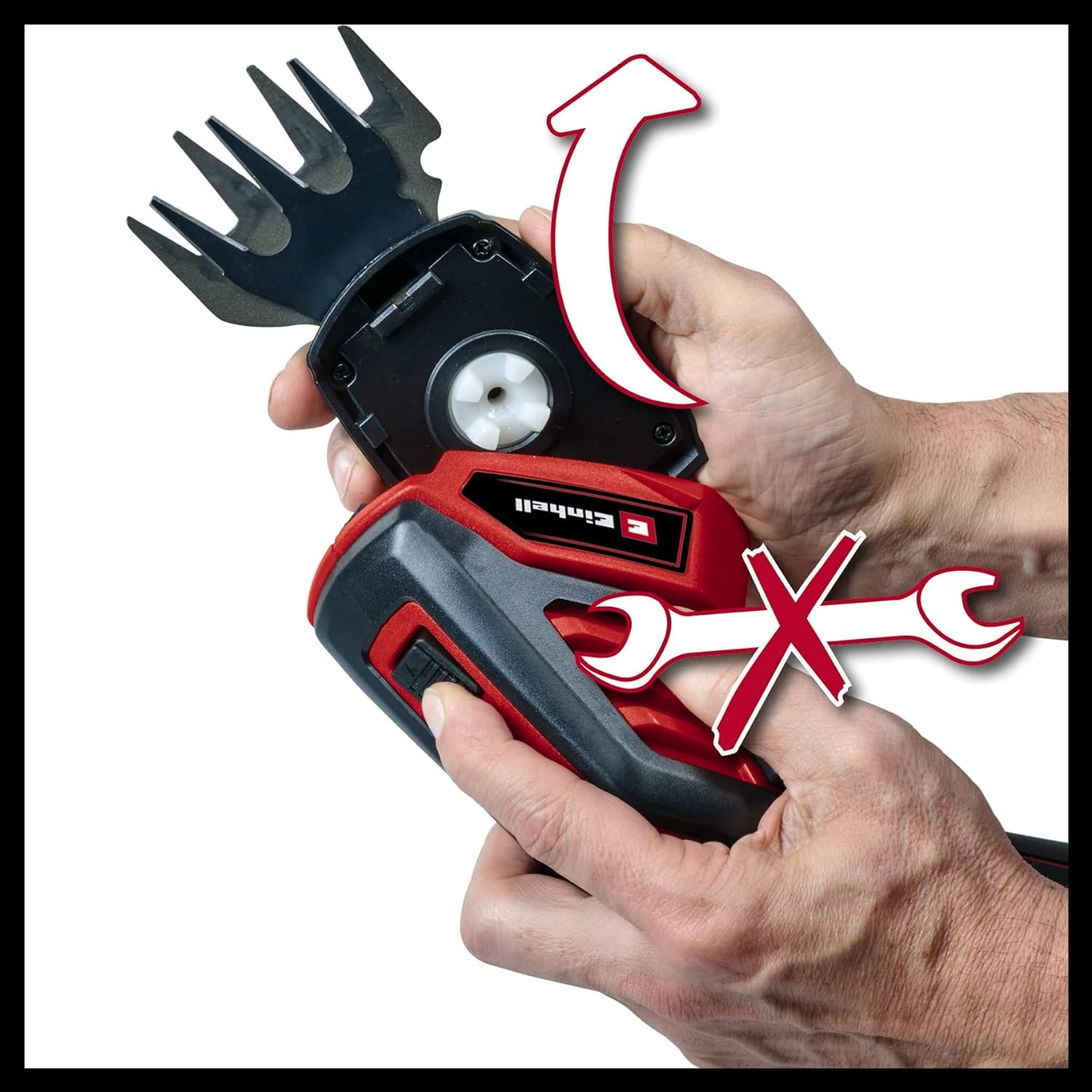 Einhell Aspirafoglie elettrico BG-EL 2501 E | 2500 W | 840 m³/h | sacco di raccolta da 45 L | funzione di soffiaggio | 270 km/h
