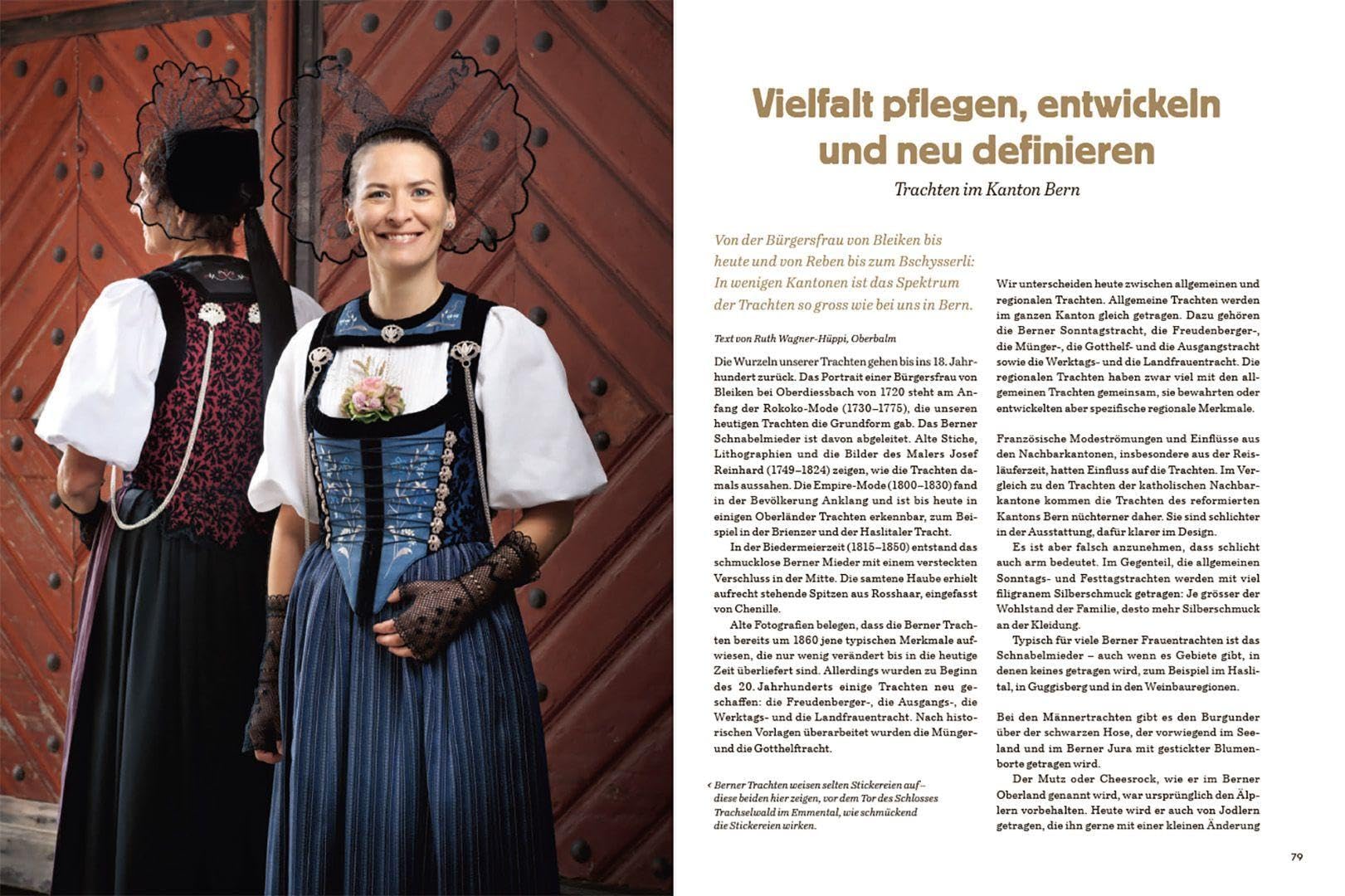 Das Schweizer Trachtenbuch: Geschichte, Handwerk, Kultur