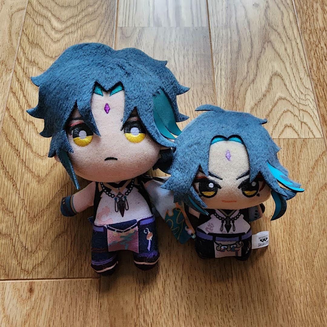 Amazon.co.jp: 原神 魈 しょう/ショウ ぬいぐるみ & ちびぐるみ セット 