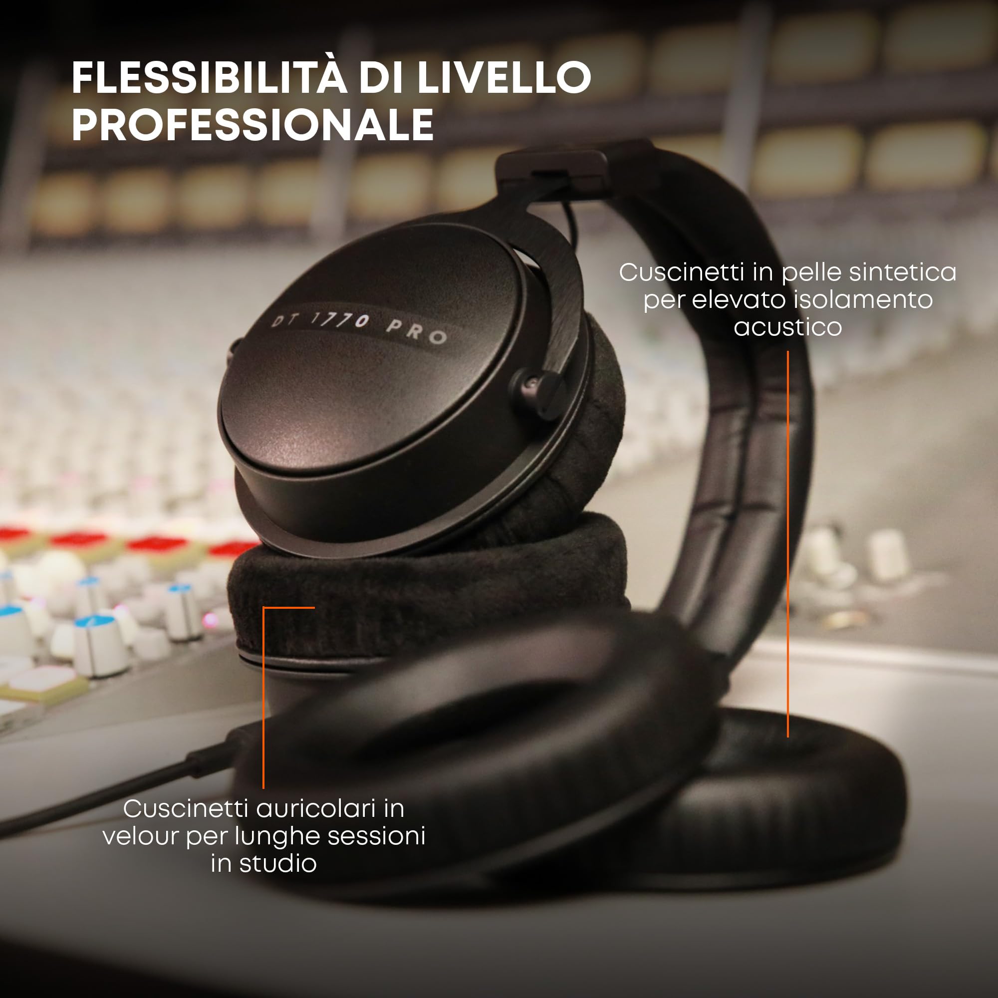beyerdynamic DT 1770 PRO Modello di cuffie di riferimento per uso in applicazioni studio