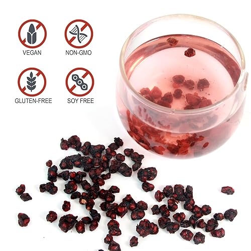 Miniatura 7 de Nature Schisandra Berry Dried - Té de bayas de Schisandra de montaña ChangbaiWu Wei ZiFruta de cinco sabores - Sin aditivos y sin OMG - 4 oz  113 g